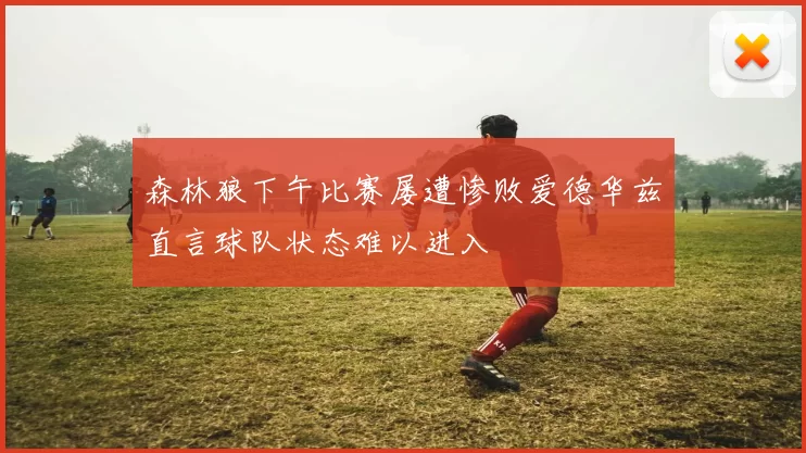 森林狼下午比赛屡遭惨败爱德华兹直言球队状态难以进入